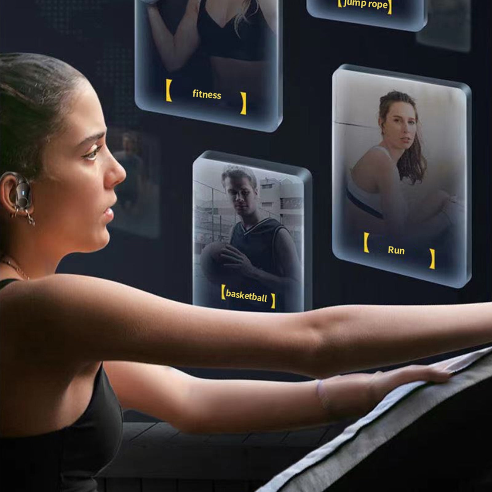 T59 TWS BT 5.1 Ear-hook Gaming Headset Low Latency Stereo Wireless Anti-sweat Sports Headphones for Playing Games Running Fitness T59 TWS BT 5.1 Ear-hook Gaming Headset Low Latency Stereo Wireless Anti-sweat Sports Headphones for Playing Games Running Fitness